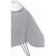 MODELHOME Arven Gri Pötikareli Masa Örtüsü 170 X 170 Cm