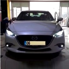 Mach Mazda 3 LED Xenon Kısa Far Ampulü Mach Bam9 10800LM  H11