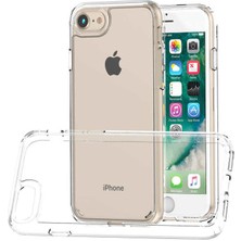 Case World Apple iPhone Se 2020 Kapak Sert Silikon Şeffaf Kılıf