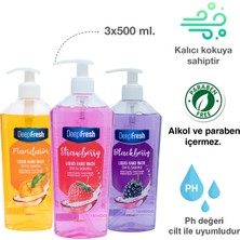 Deep Fresh Meyveli Sıvı Sabun Karma Paket 3 x 500 ml