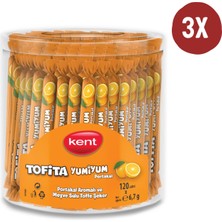 Kent Tofita Yumiyum Portakallı 120'LI Kavanoz - X3