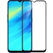 Kılıfist Samsung Galaxy A50 Tam Kaplayan 6d Nano Kırılmaz Cam Ekran Koruyucu Plastik ve Cam Karışımı