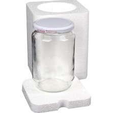Çamlıovabal Kavanoz Strafor Ambalaj 660CC ( 10 Adet)