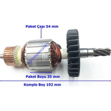 Nesta Makita Tipi Hm 1202 C Endüvi Rotor Kollektör