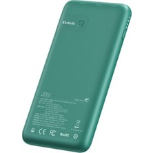 Mcdodo MC-5591 20W Magsafe Hızlı Şarj Powerbank 100000MAH -Yeşil