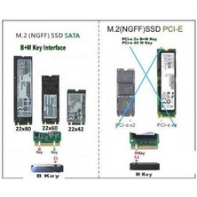 PlatoonB Key Ngff Sata Kutu Msata Sata Çevirici M2