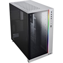 Lian Li PC-O11 Dynamic XL ROG Certified Silver O11DXL-A Temperli Cam USB 3.1 Type-C Gümüş E-ATX Full-Tower Gaming (Oyuncu) Kasa