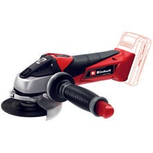 Einhell Te-Cd 18/48 Li-I Darbeli Vidalama - Te-Ag 18/115 Li Avuç Taşlama 2.5AH - 4.0AH Starter Kit