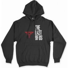 Cix Cix The Last Of Us Siyah Kapşonlu Sweatshirt Hoodie
