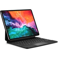 Z-Mobile Apple iPad Pro 12.9" 2021 Magic Keyboard Klavye Touchpad Kılıf