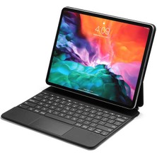 Z-Mobile Apple iPad Pro 12.9" 2021 Magic Keyboard Klavye Touchpad Kılıf
