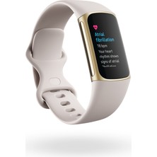 Fitbit Charge 5 Akıllı Bileklik Ay Beyazı / Altın