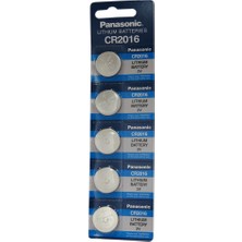 Panasonıc Cr2016 3V Pil 5'li Blister
