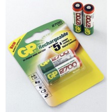 Gp 2700MAH Şarjlı Kalem Pil