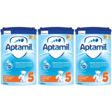 Aptamil 5 Numara Çocuk Devam Sütü 2400 Gr. 1 Yaş+ (3 x 800 Gr. Akıllı Kutu)