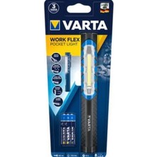 Varta 18631 Şarjlı Kafa Feneri + 17647 Work Flex Fener Ayds