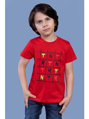 Toontoy Kids Toontoy Erkek Çocuk Baskılı Tişört