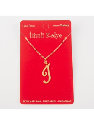 Feryal Prinç Harfli Kolye