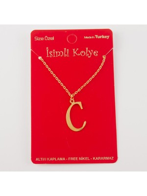 Feryal Prinç Harfli Kolye