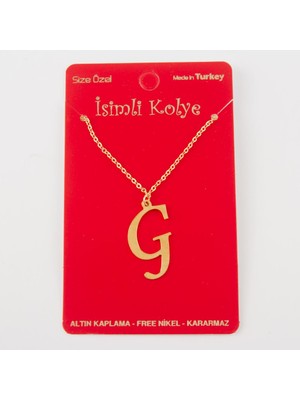 Feryal Prinç Harfli Kolye