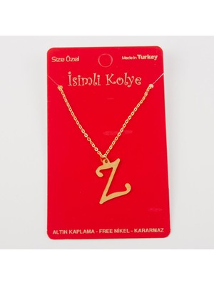 Feryal Prinç Harfli Kolye