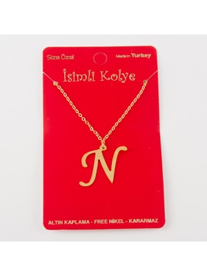 Feryal Prinç Harfli Kolye