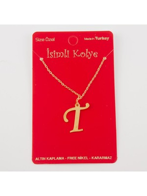Feryal Prinç Harfli Kolye