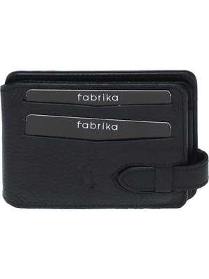 Fabrika FRK205  Siyah Erkek Deri Kartlık
