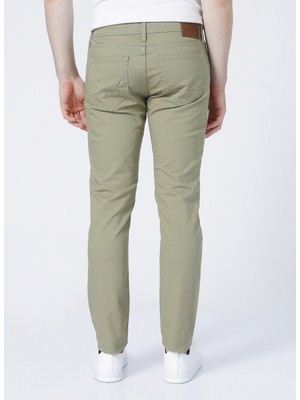 Limon Slim Fit Düz Erkek Chino Pantolon