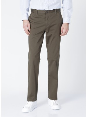 Limon Comfort Fit Düz Erkek Chino Pantolon