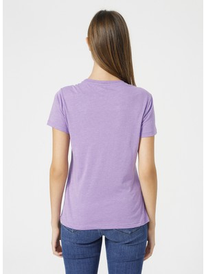 Aeropostale    Lila Kadın T-Shirt