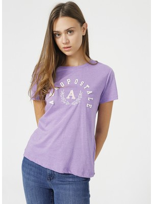 Aeropostale    Lila Kadın T-Shirt