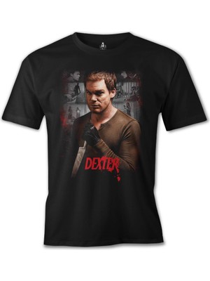 Llord T-Shirt T-Shirt Dexter Siyah Erkek T-Shirt