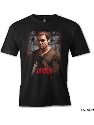 Llord T-Shirt T-Shirt Dexter Siyah Erkek T-Shirt