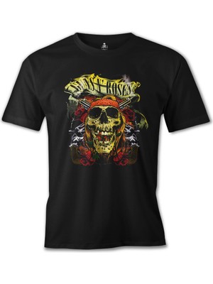 Llord T-Shirt T-Shirt Guns N' Roses Siyah Erkek T-Shirt