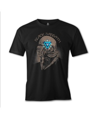 T-Shirt Black Sabbath Arc Reactor Siyah Erkek Tshirt