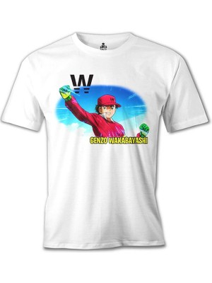 T-Shirt Genzo Wakabayashi - W Beyaz Erkek Tshirt