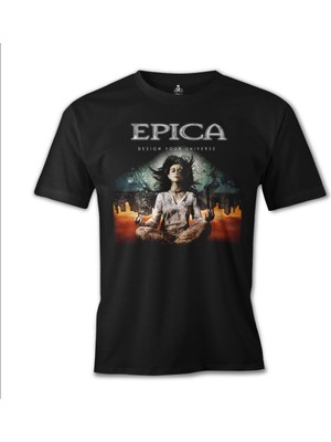 T-Shirt Epica - Design Your Universe Siyah Erkek Tshirt