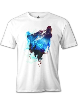 T-Shirt Kurt 4 Beyaz Erkek Tshirt