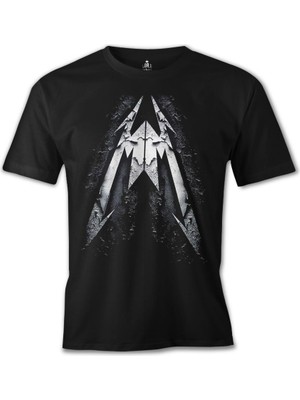 T-Shirt Metallica Logo Siyah Erkek Tshirt