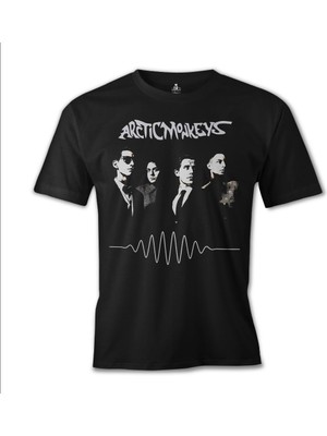 T-Shirt Arctic Monkeys - Band Siyah Erkek Tshirt