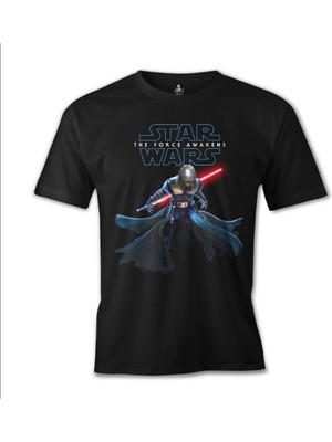 T-Shirt Star Wars - The Force Awakens 5 Siyah Erkek Tshirt