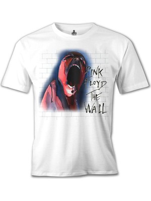 T-Shirt Pink Floyd - The Wall Beyaz Erkek Tshirt