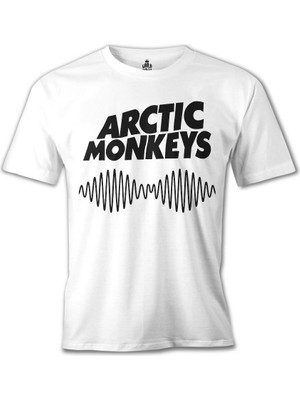 T-Shirt Arctic Monkeys 2 Beyaz Erkek Tshirt