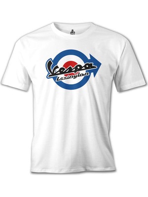 T-Shirt Vespa Lexington Beyaz Erkek Tshirt