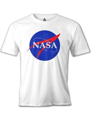 T-Shirt Nasa Beyaz Erkek Tshirt