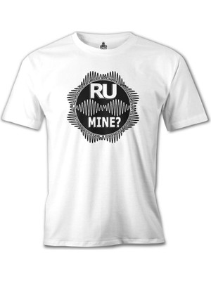 T-Shirt Arctic Monkeys - R U Mine ? Beyaz Erkek Tshirt