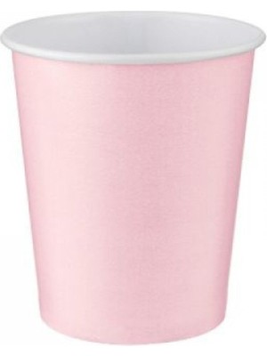Partipan Karton Bardak Pembe