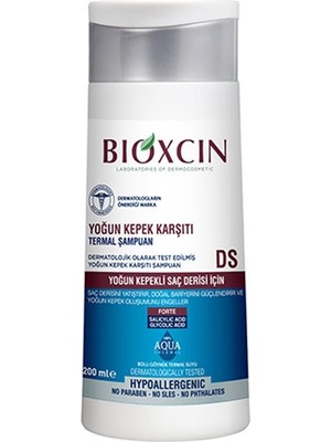 Bioxcin Aqua Thermal Yoğun Kepek  Şampuan Ds 200ML