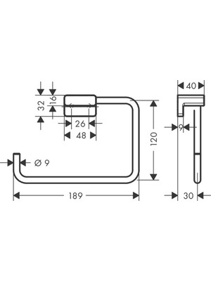 Hansgrohe Addstoris  Havluluk